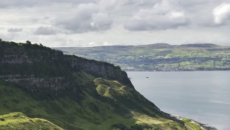 the antrim coast road in northern ireland