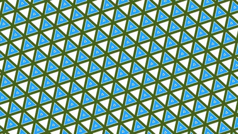 patrón gráfico que cambia de color a medida que gira hacia la izquierda