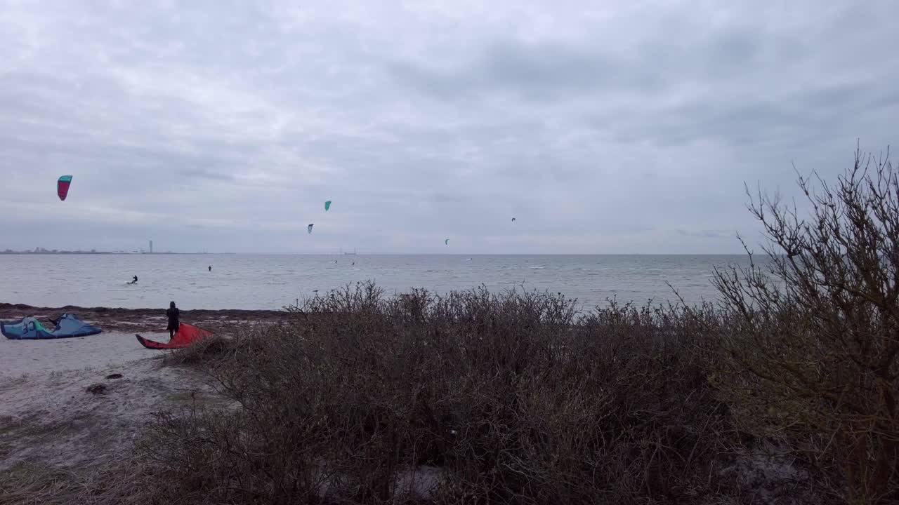 카이트서핑을 하기에 완벽한 날씨