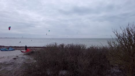 clima perfecto para el kitesurf