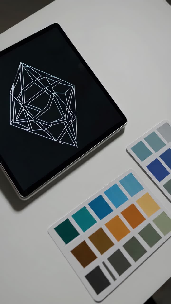 Seleção de Paleta de Cores para Design Digital
