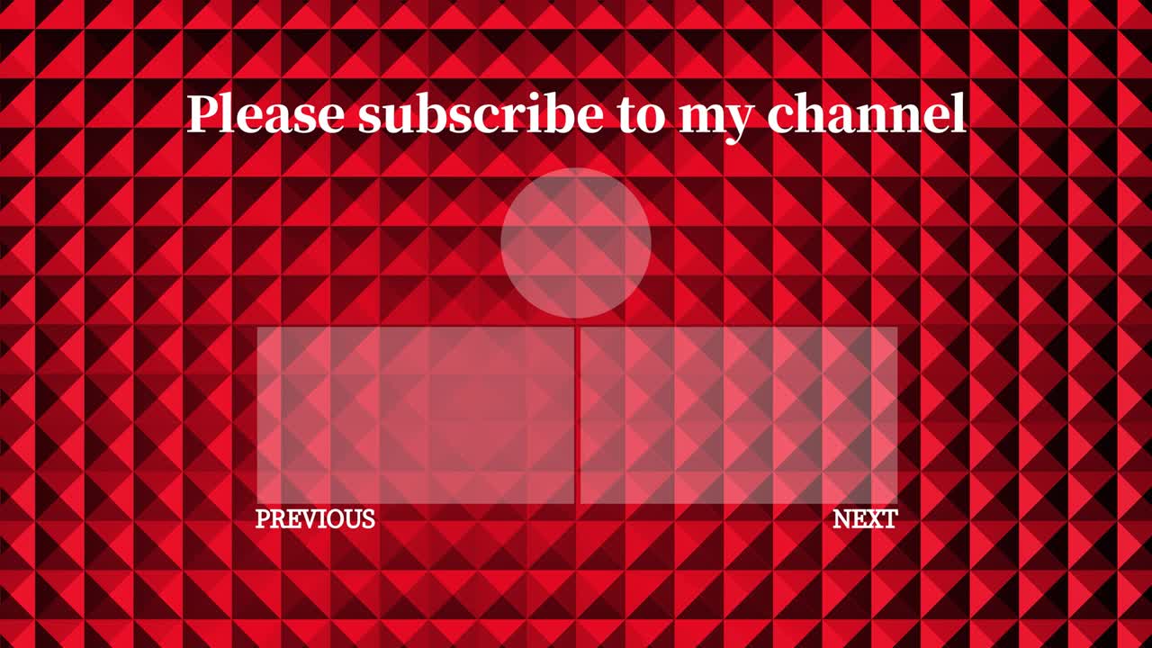 금속 반사 크리스탈 광채 엔드 카드 엔딩 스크린 모션 그래픽