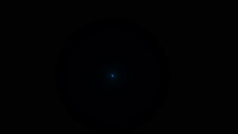 Abstract Blue Light Particles Background
