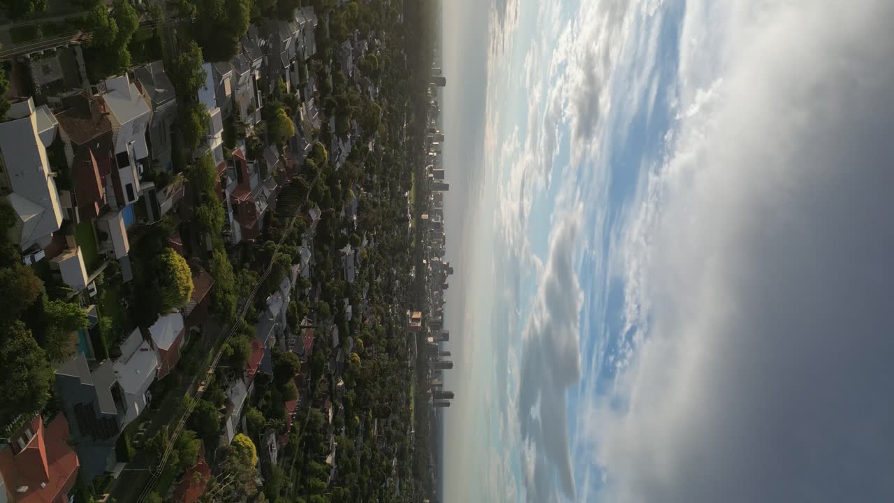 Burnside residential area, suburb of Adelaide in Australia