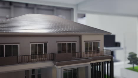 model of a residential home