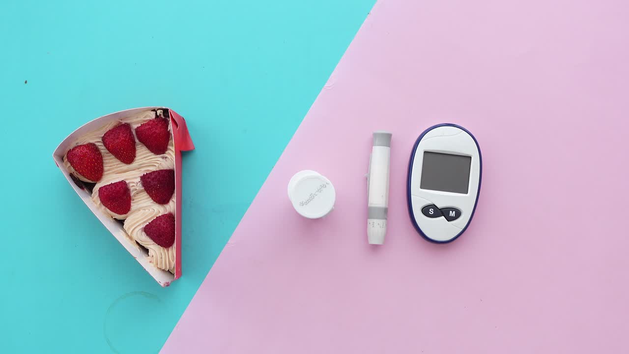 Dessert and Blood Sugar Monitor