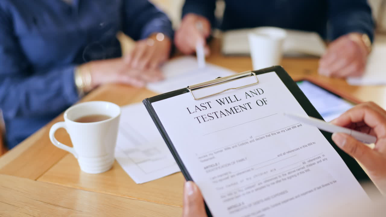 Closeup, people and hands for document