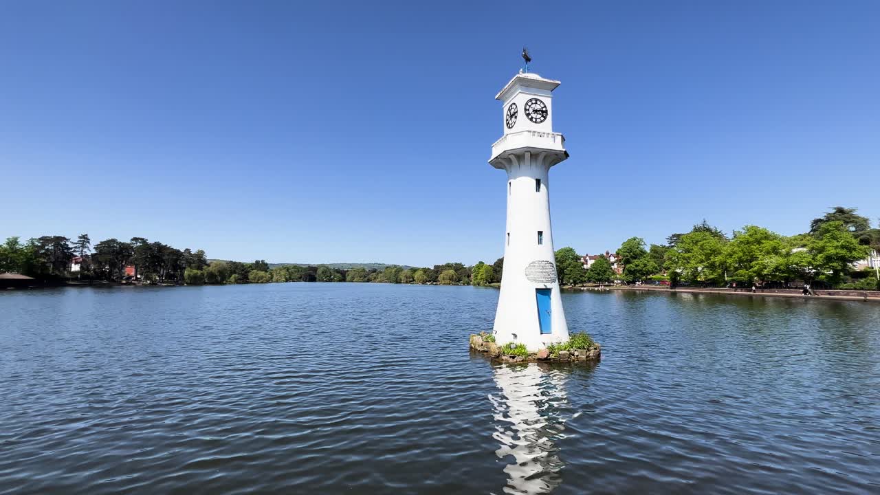 The Scott Memorial Clock Tower Roath Park Cardiff Wales