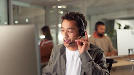 customer service team in action