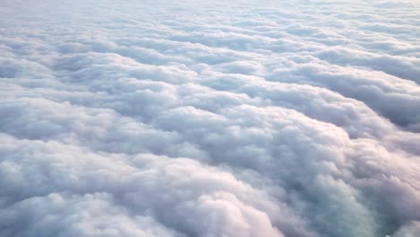 nubes esponjosas desde arriba