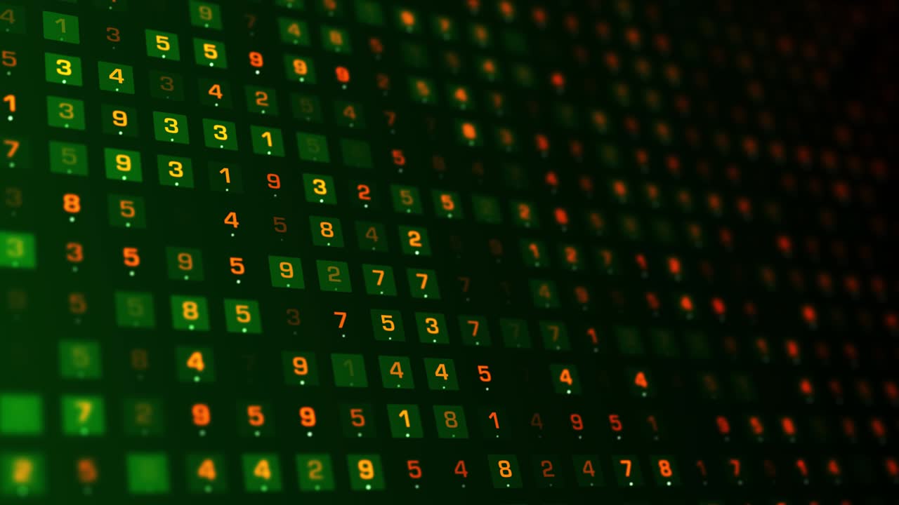 Programming code abstract technology background