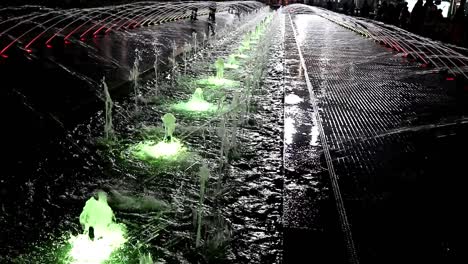 Colourful-fountain-at-night-in-Kuala-Lumpur