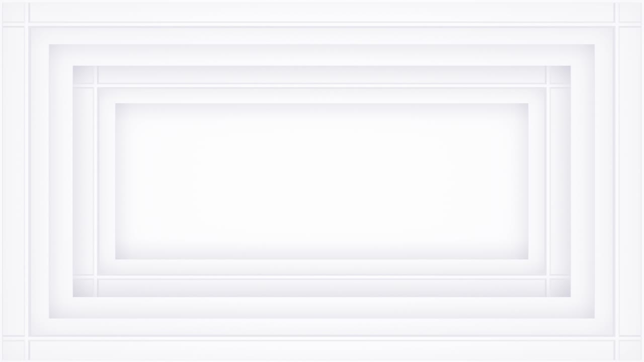 Abstract White Frame Design