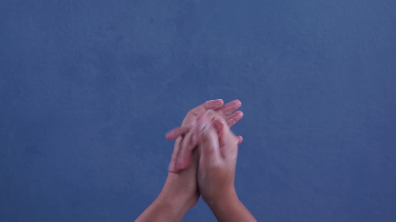 올바른 방법으로 손을 는 것