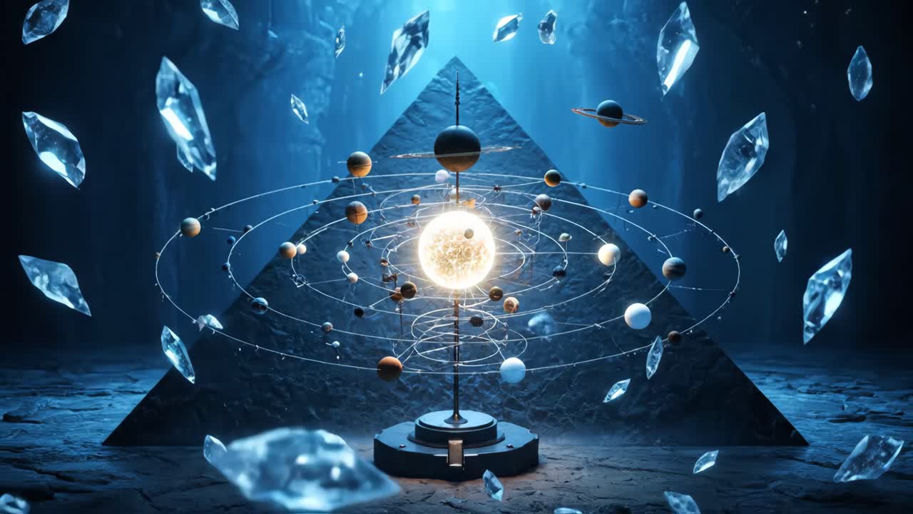 Ice Sword and Solar System Diagrams