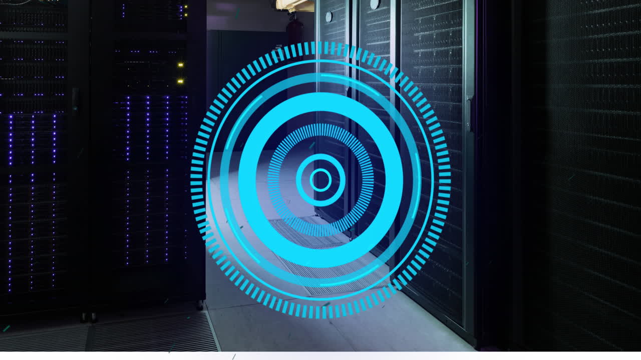 Animation of scope scanning and data processing over computer servers