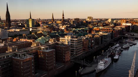 beautiful light bouncing of the elphilharmony, timlapse of the hamburg hafen city from a hotel room in the elbphi