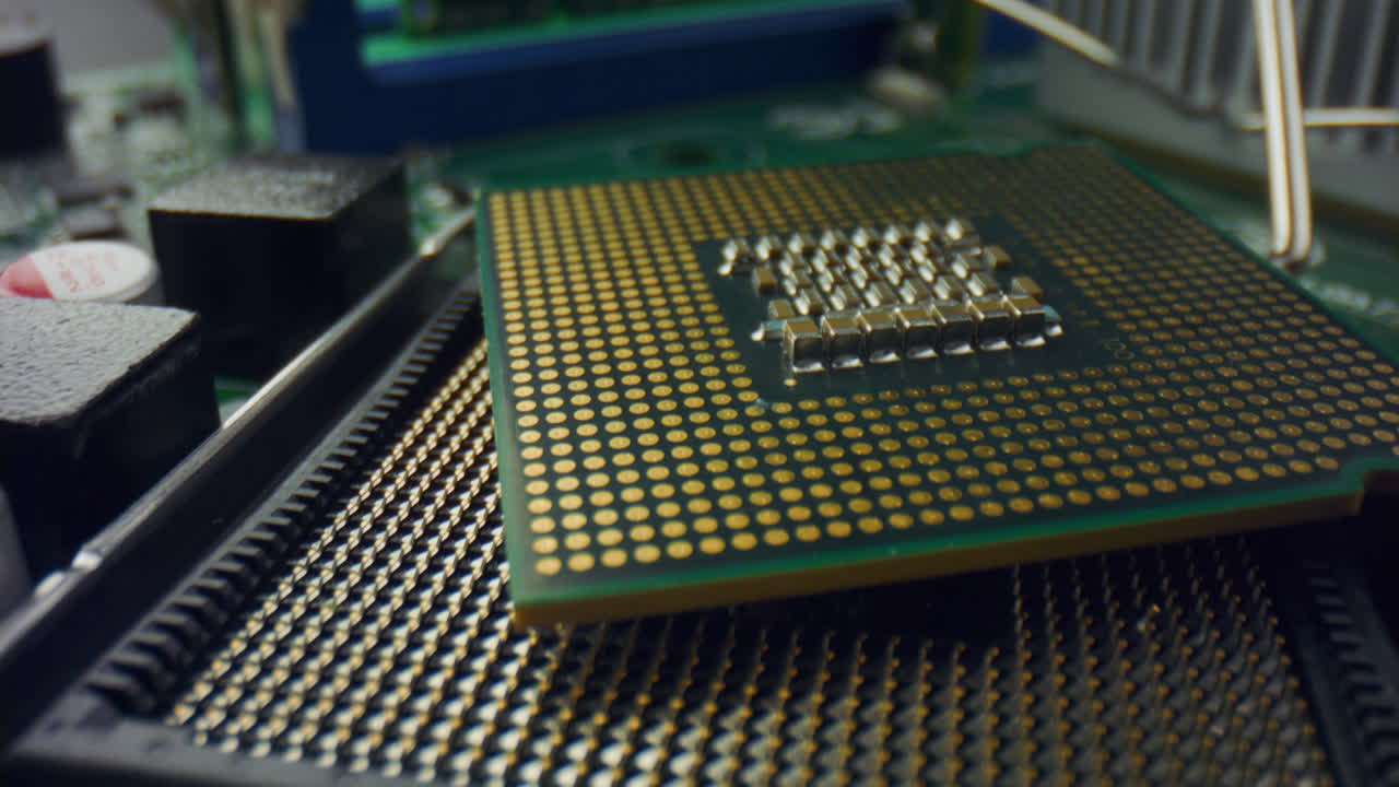 высокотехнологичная электронная схема