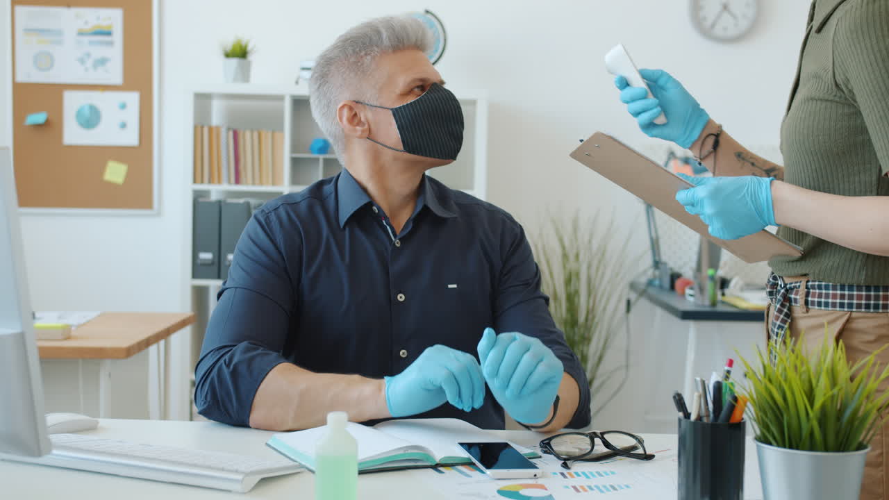 Temperature Check at the Office