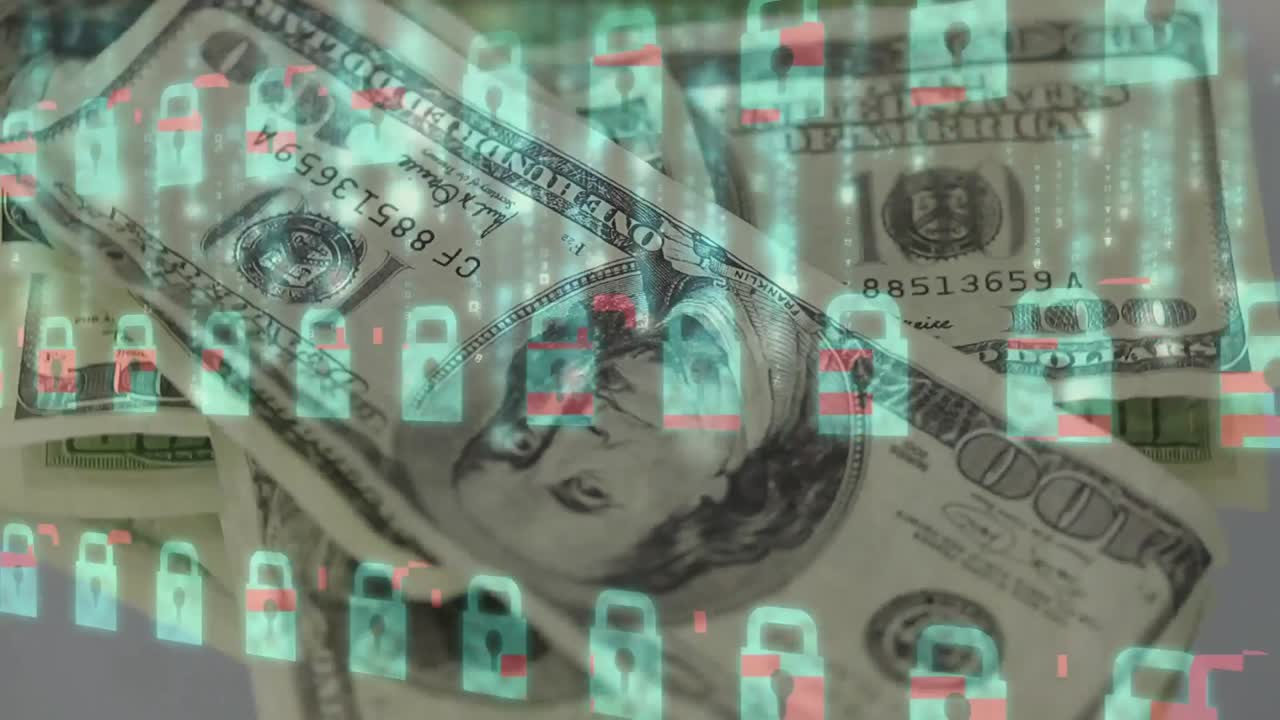 달러 지폐의 잠금 해제