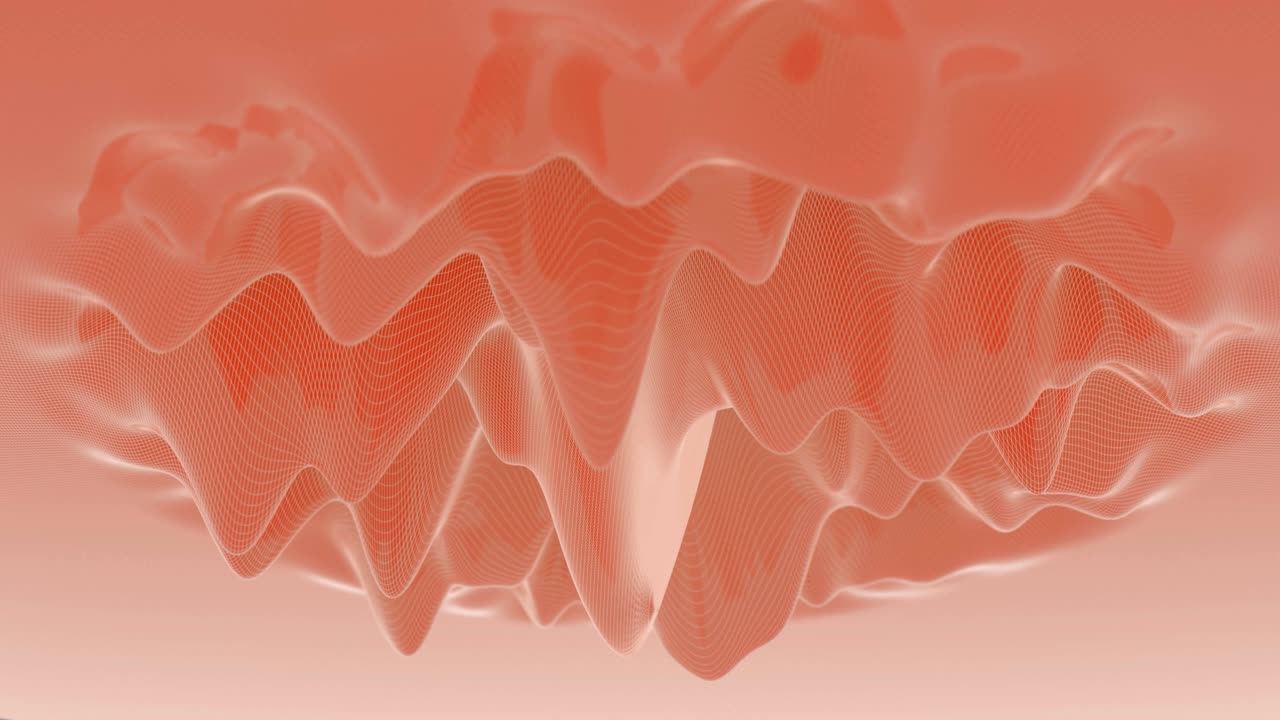 4k 추상적인 파동 모양