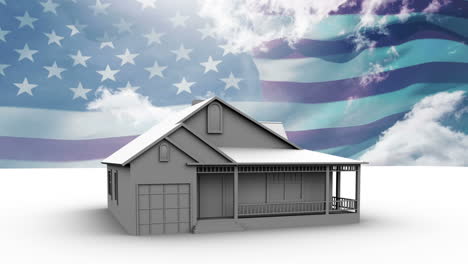 american flag video