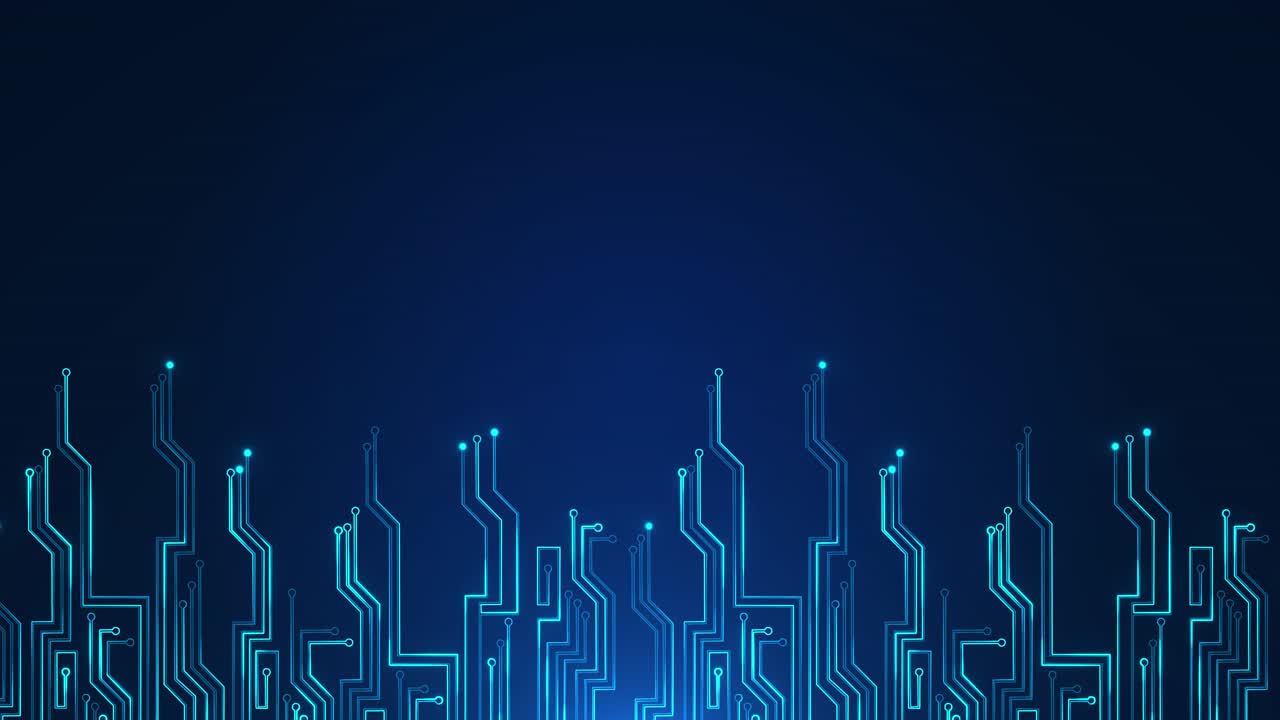 Abstract Circuit Board Pattern