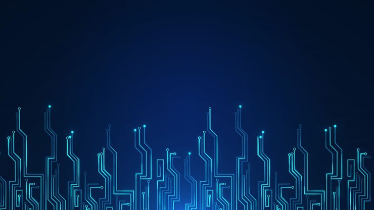Abstract Circuit Board Pattern
