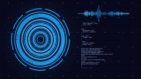 Animación-De-Escaneo-De-Osciloscopios-Y-Procesamiento-De-Datos-Sobre-Grid.