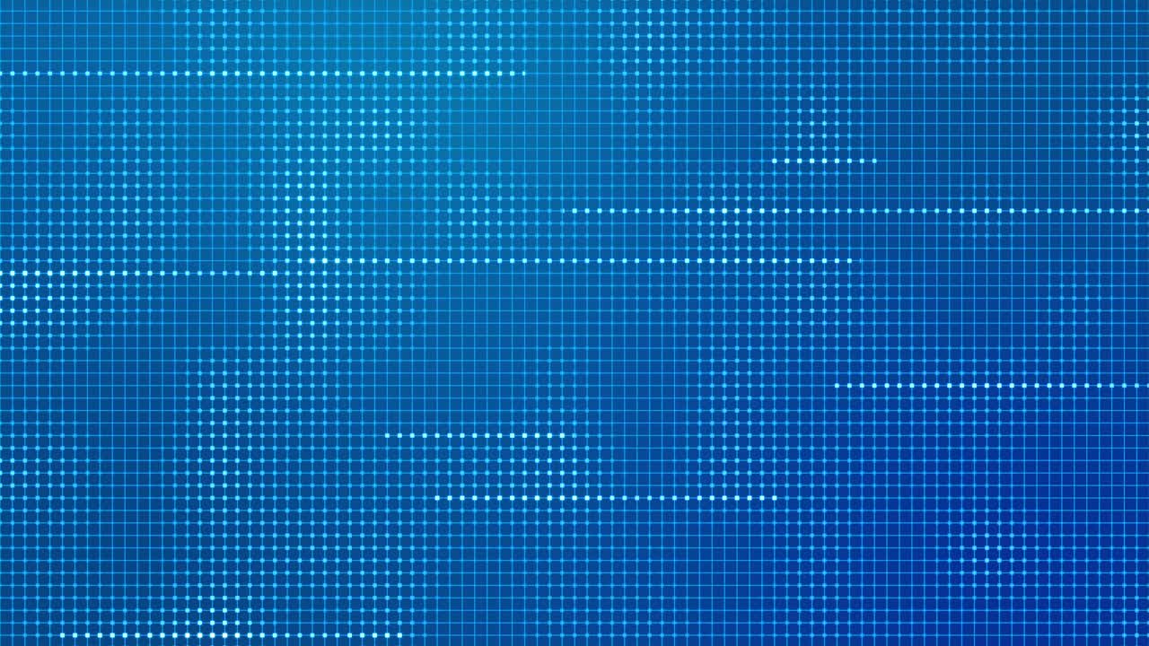 애니메이션 파란색 추상 기술 배경