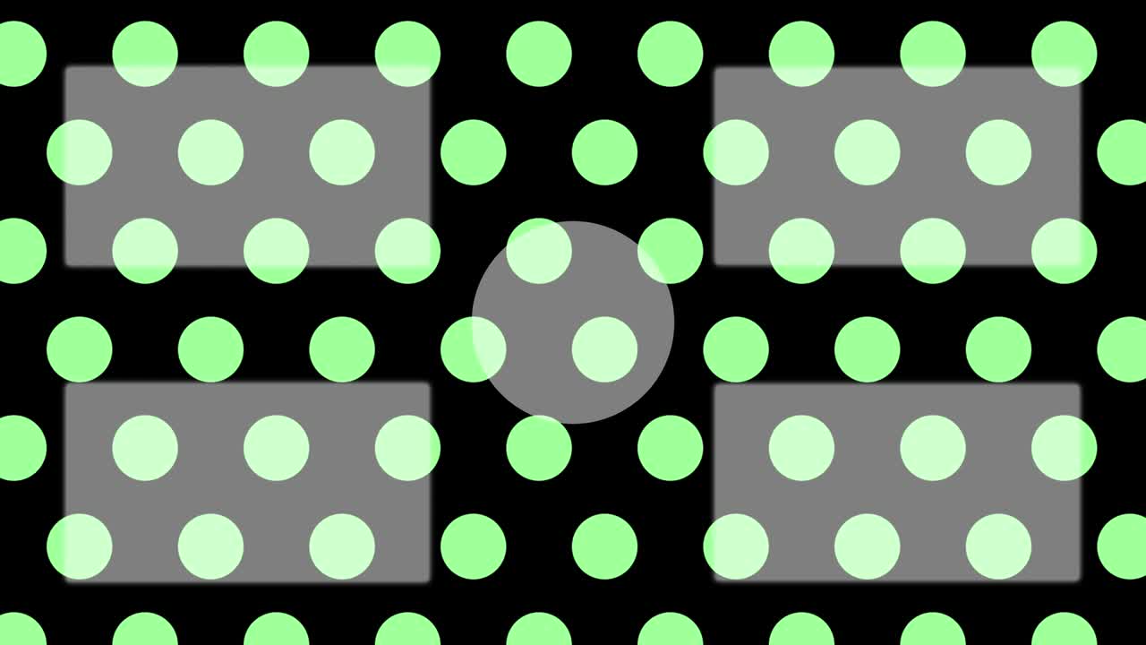 작은 점 배경 엔드 카드 엔딩 스크린 모션 그래픽