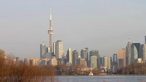 die skyline von toronto, kanada