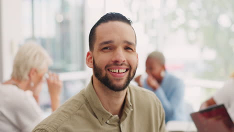 Portrait,-face-or-businessman-in-meeting