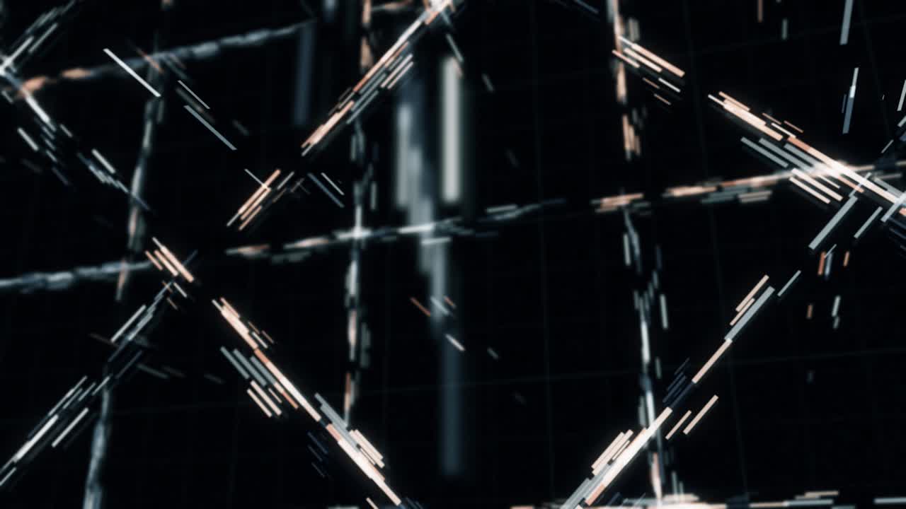 추상적인 디지털 라인 패턴