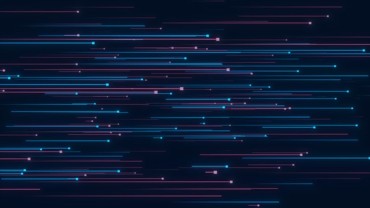 Digital fiber hitech data flow connected dots lines cyberspace ai big data transfer digital