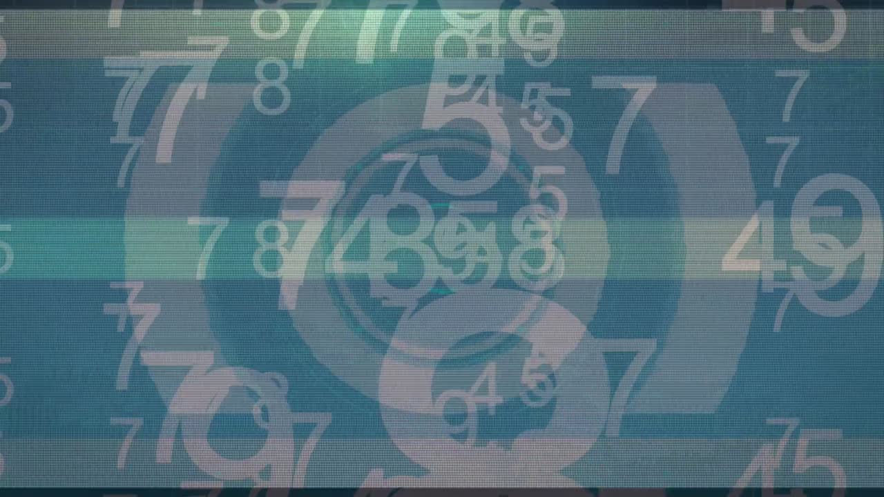 animación de escaneos y números