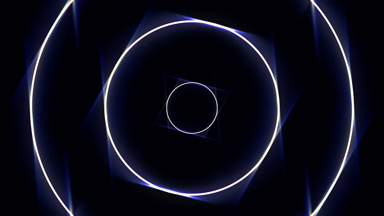 círculos brillantes abstractos