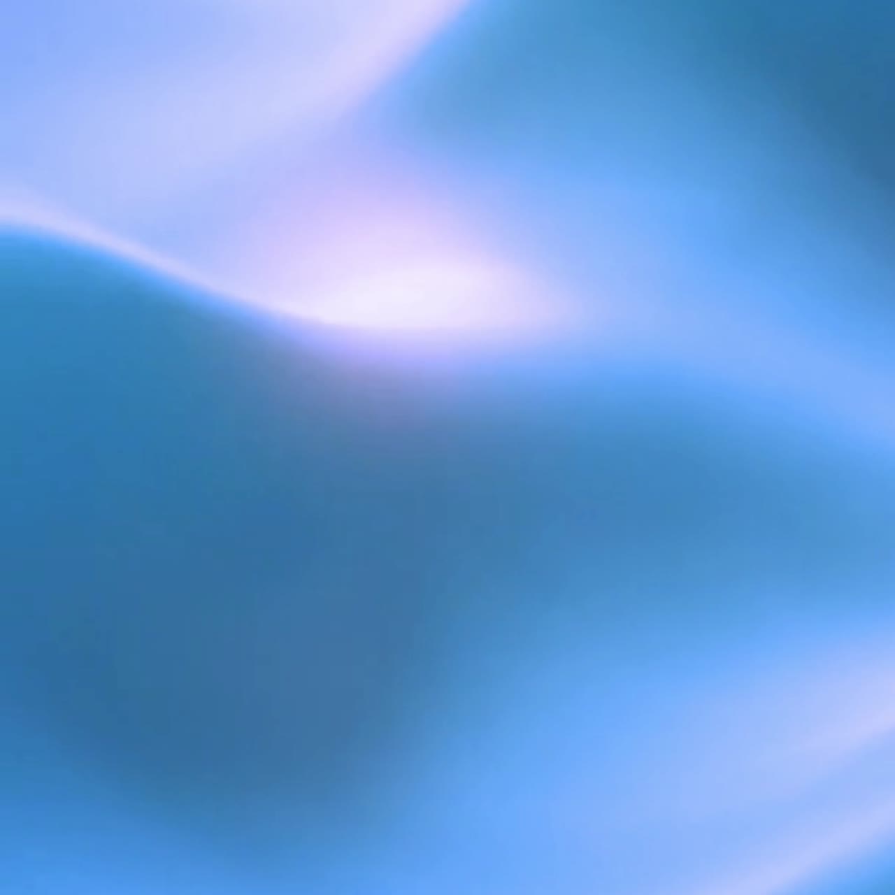 Abstract Blue and Purple Waves of Flowing Liquid Light