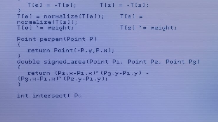 Animation af databehandling over lilla baggrund