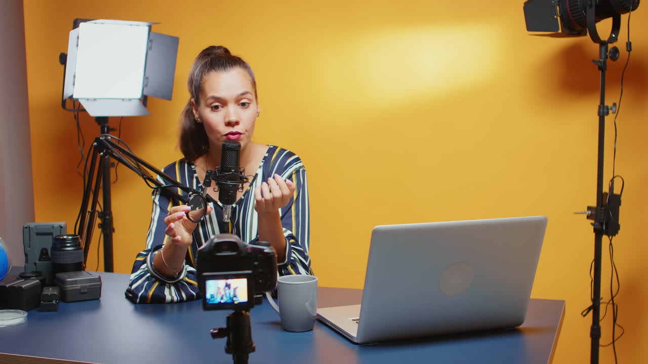 revisión del filtro de la variable nd por un creador de contenido profesional