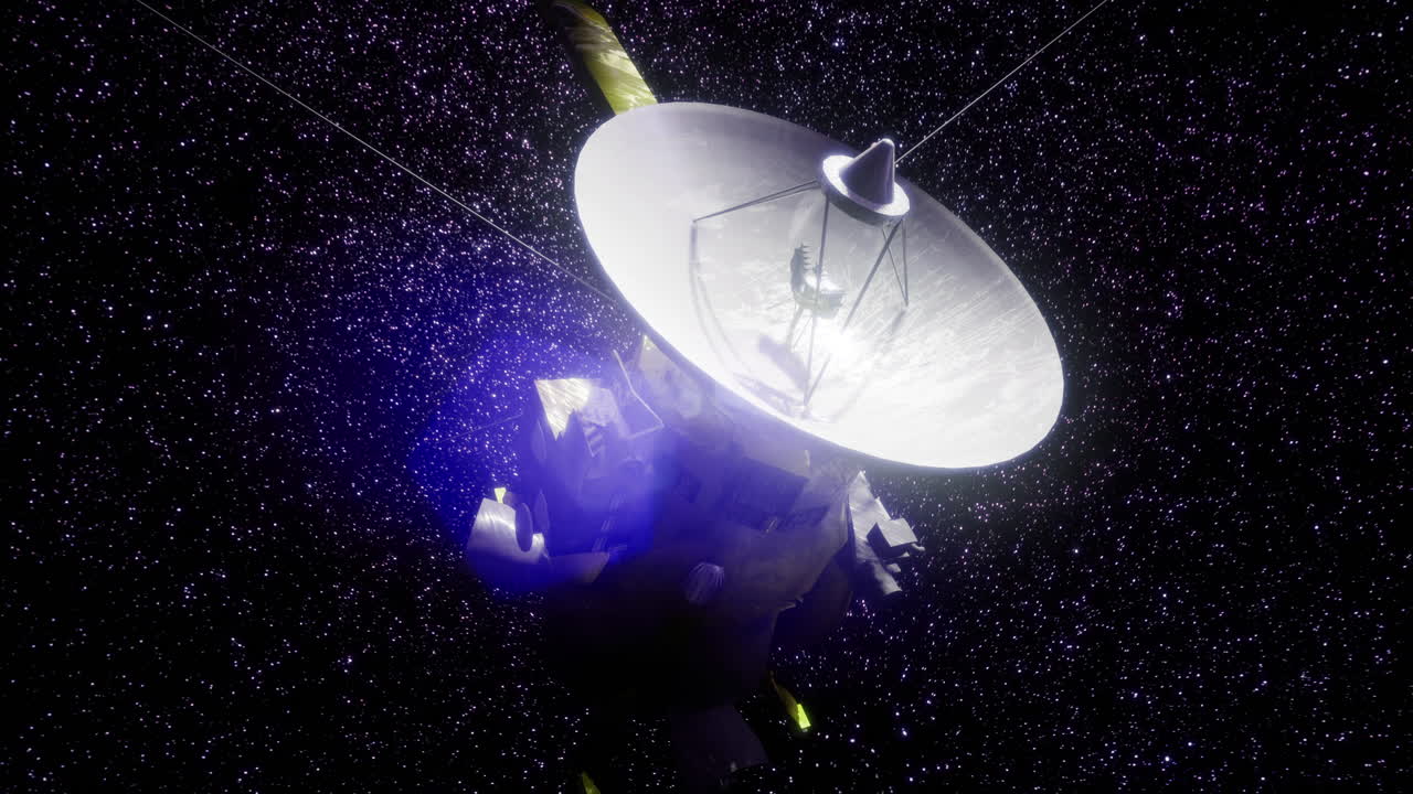 Esplorazione di mondi lontani da parte della sonda spaziale Cassini nello spazio profondo