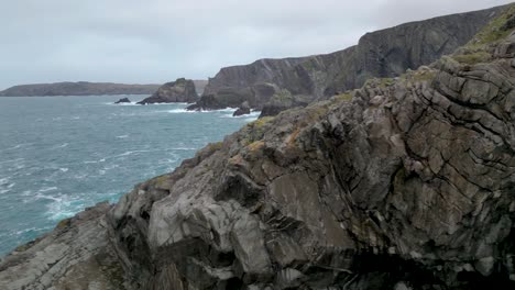 mizen head cliffs revealing - cinematic 4k