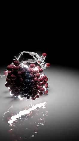 abstract 3d rendered sphere cluster