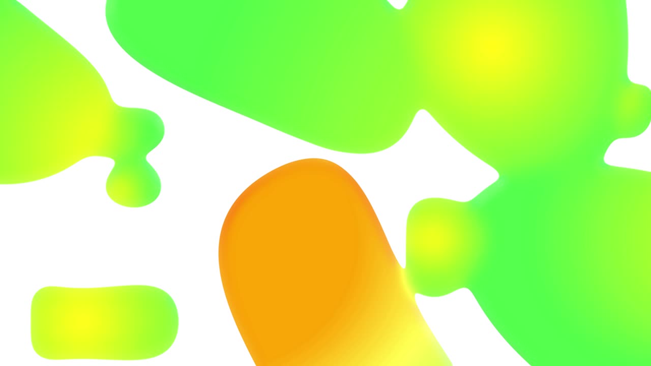 Abstract colorful crews on a white background