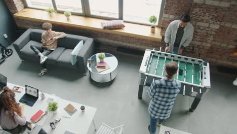 office breakroom activities