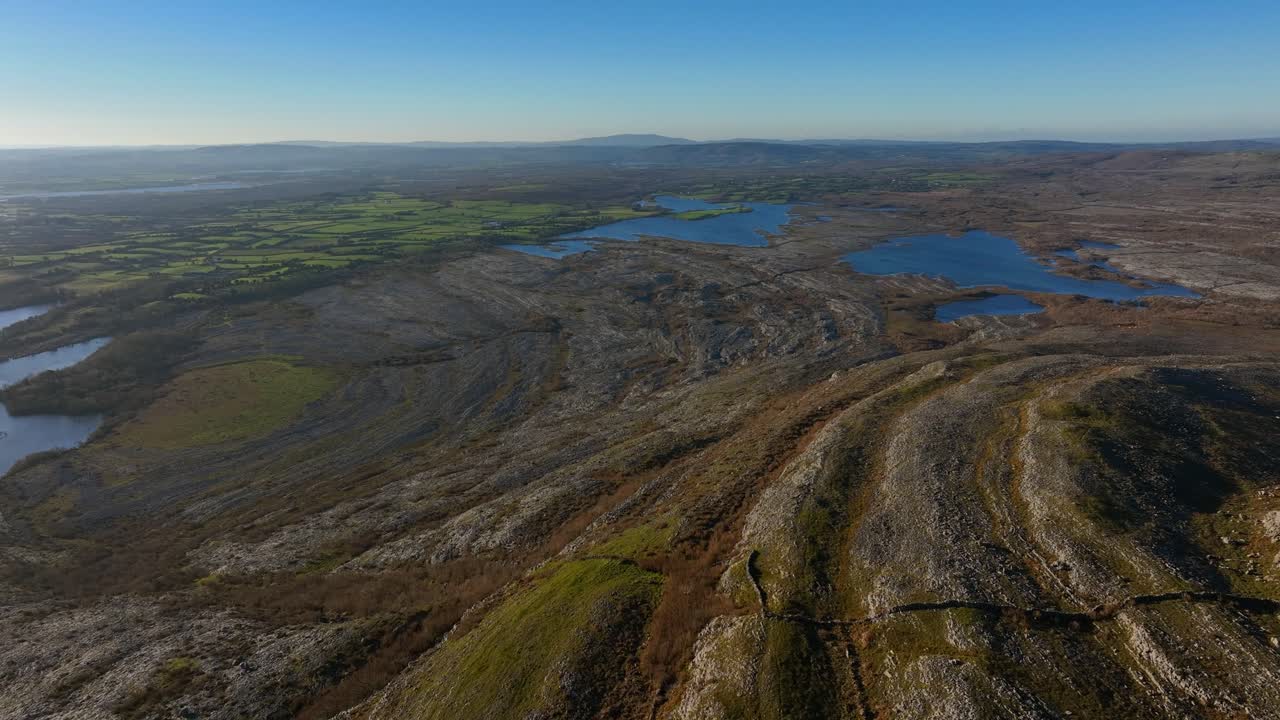 el burren, mullaghmore, condado de clare, irlanda, noviembre de 2023