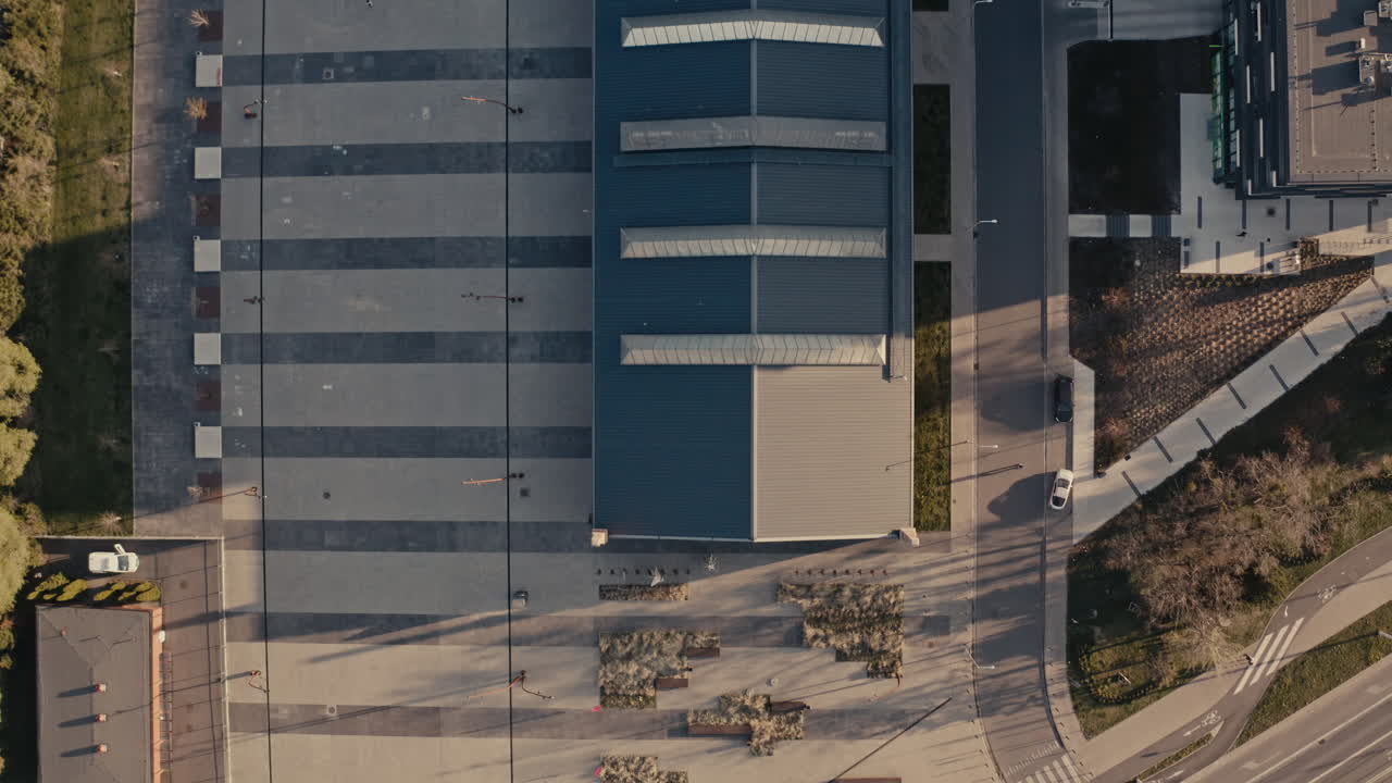 Aerial View of Modern Urban Complex