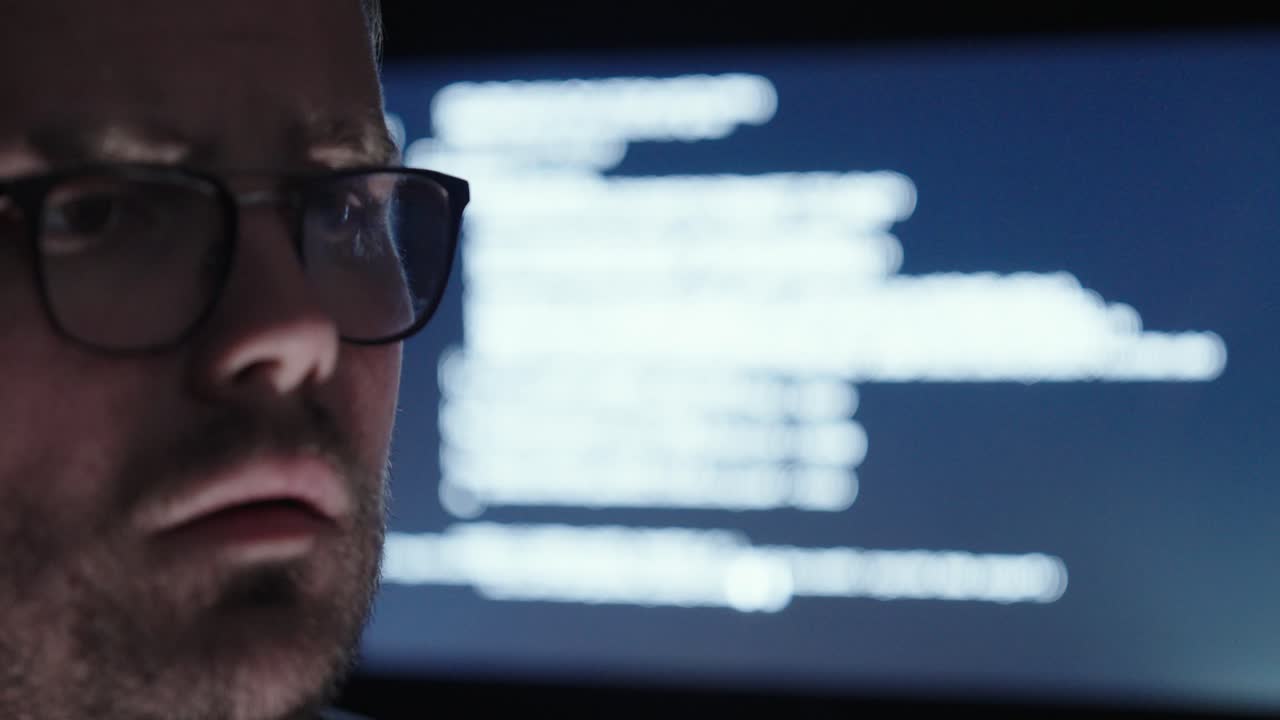 A man is astonished and in disbelief at the incredible capabilities of AI