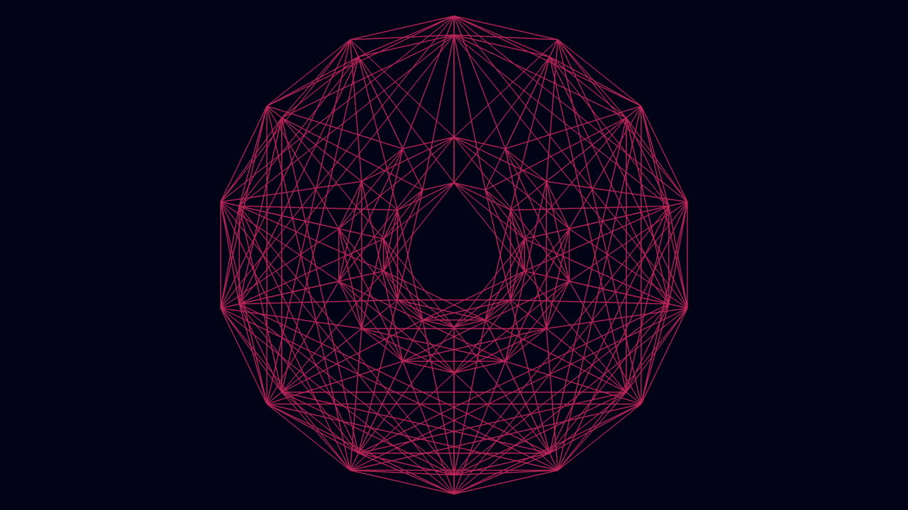 patrón geométrico intrincado con líneas y formas interconectadas