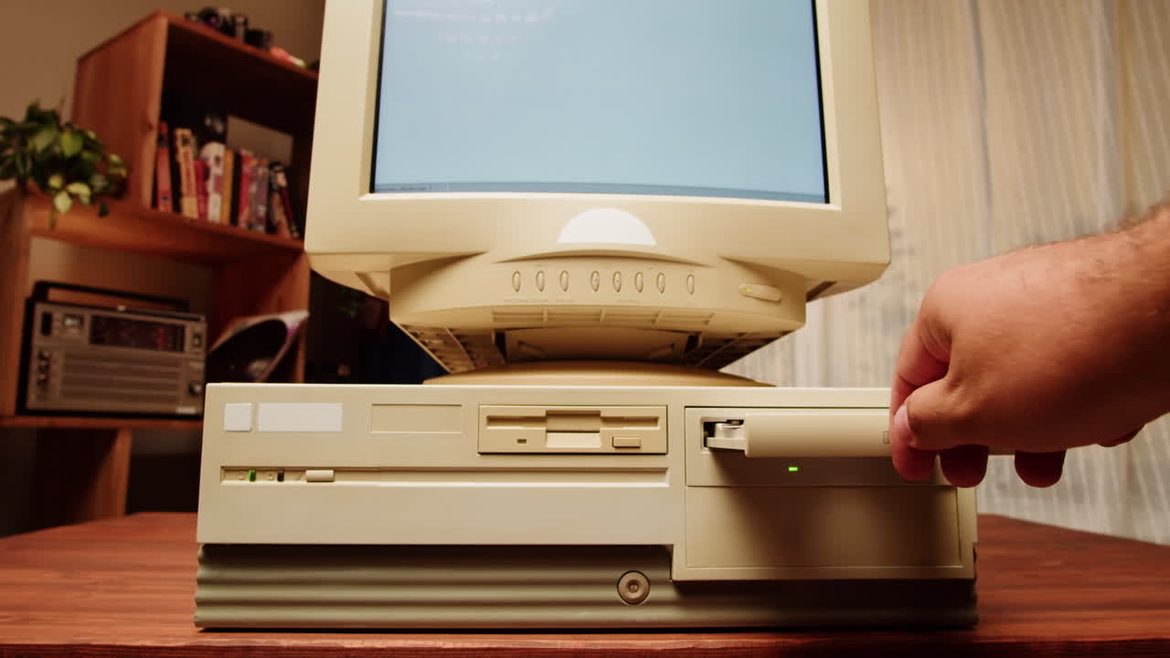 configuración de computadoras antiguas